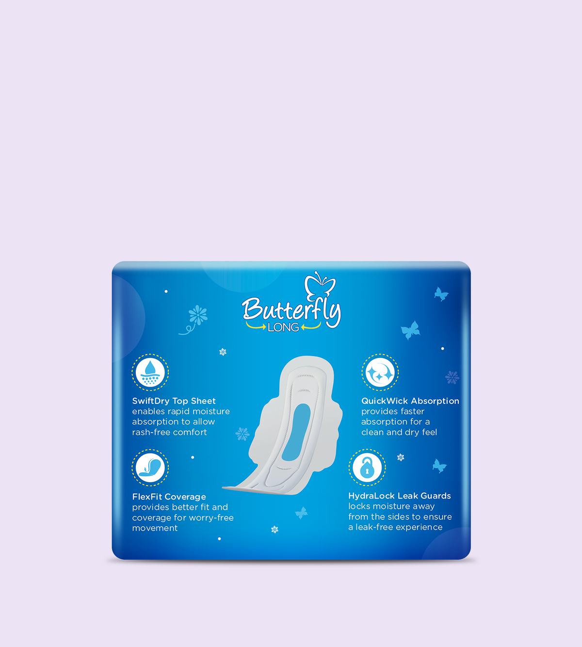 Butterfly Long Ultra Big Saver Sanitary Pads XXL 16 Pcs