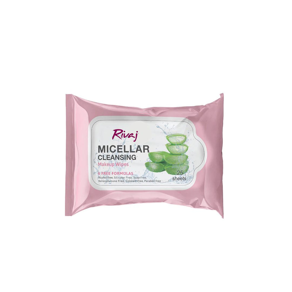 RIVAJ-UK Micellar Cleansing Makeup Wipes