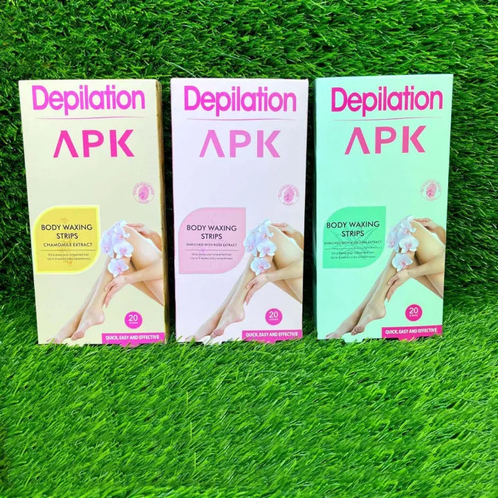 APK Depilation Body Waxing Strips