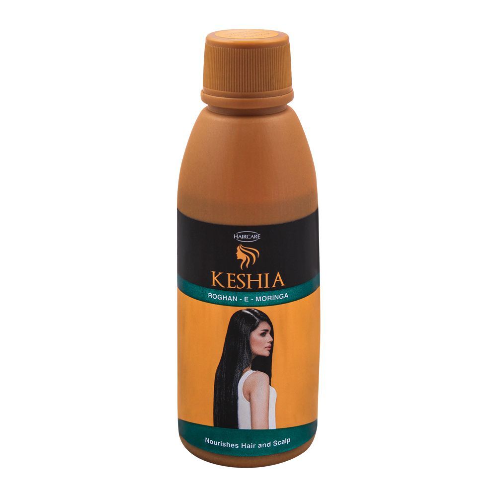 KESHIA Rogan-e-Moringa Hair Oil, 100% Organic, Anti Hair Fall, 120ml