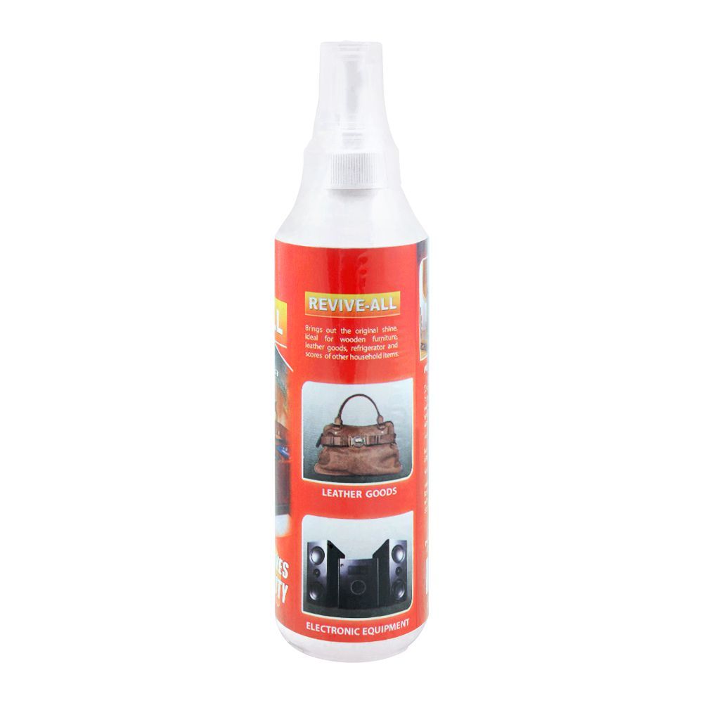 Kiwi Revive-All, Renew & Polish Wood, Vinyl & Leather, 250ml FURNITURE POLISH
