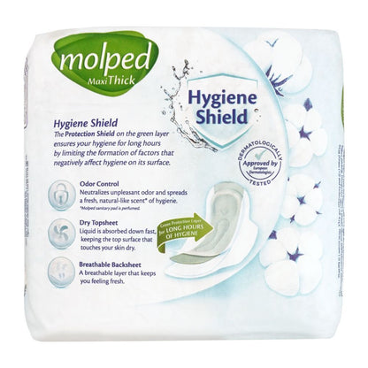 Molped Maxi Thick Hygiene Shield Pads