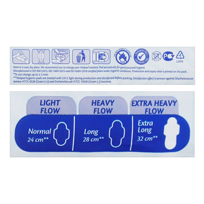 Molped Maxi Thick Hygiene Shield PADS