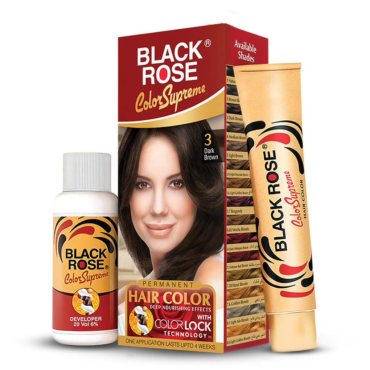 BLACK ROSE Color Supreme Hair color