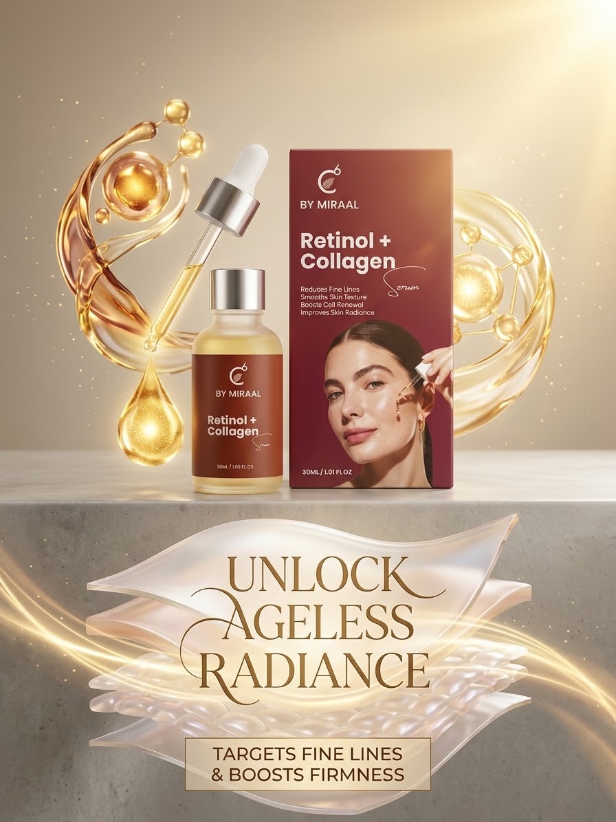 C6 BY MIRAAL RETINOL + COLLAGEN SERUM