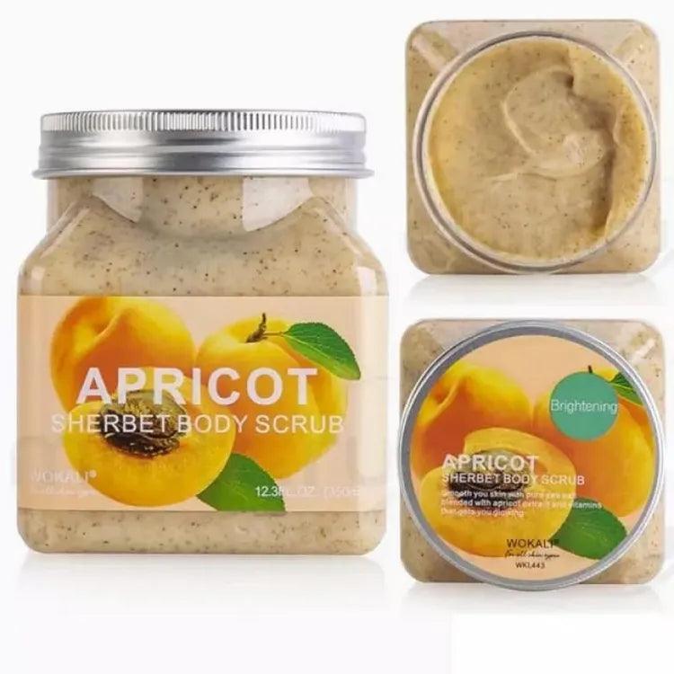 Wokali Apricot Sherbet Body Scrub 350 ml