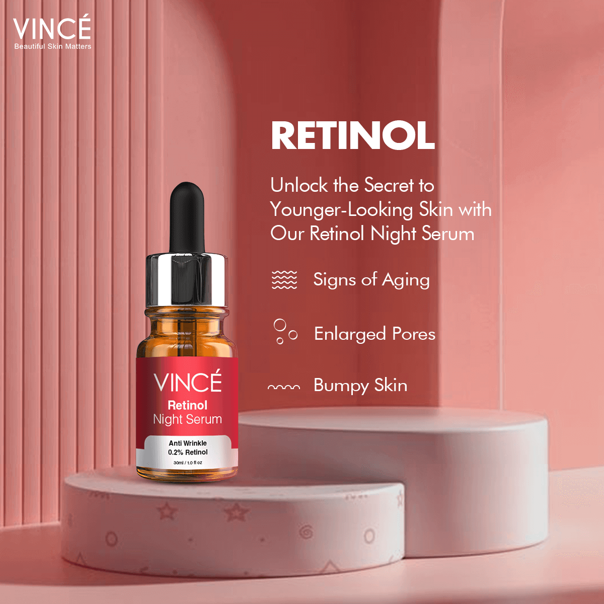 VINCE Retinol Night Serum