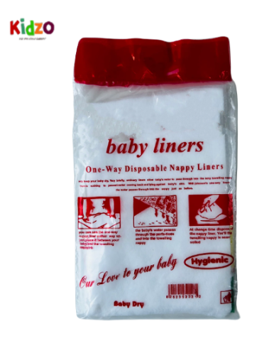 JHONSONS BABY  LINER 100 Sheets Baby Disposable Diapers