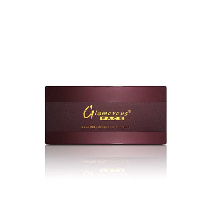 Glamorous Face 4 Color Contour & Bronzer Pallete B