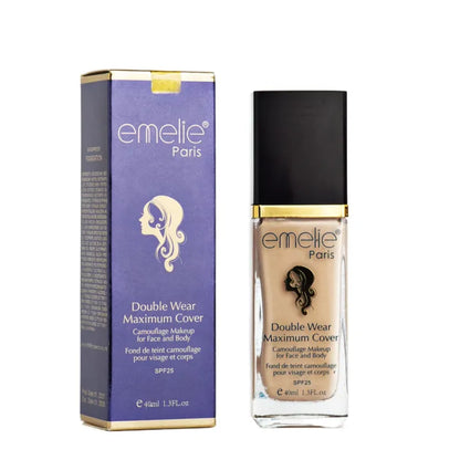 Emelie Cosmetics - Double Wear Maximum Cover Foundation