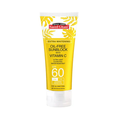 Saeed Ghani Sunblock SPF 60 with Vitamin C