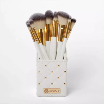 BH Signature Rose Gold 13 Piece Brush Set with Holder