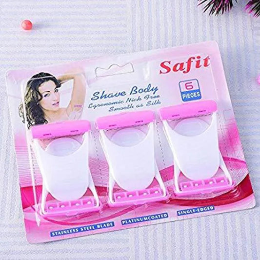 6 Pcs Sofit Women's Razor Blade Hair Removal Disposable blade