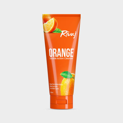 Rivaj-UK Orange Double Action Cleanser 200ml