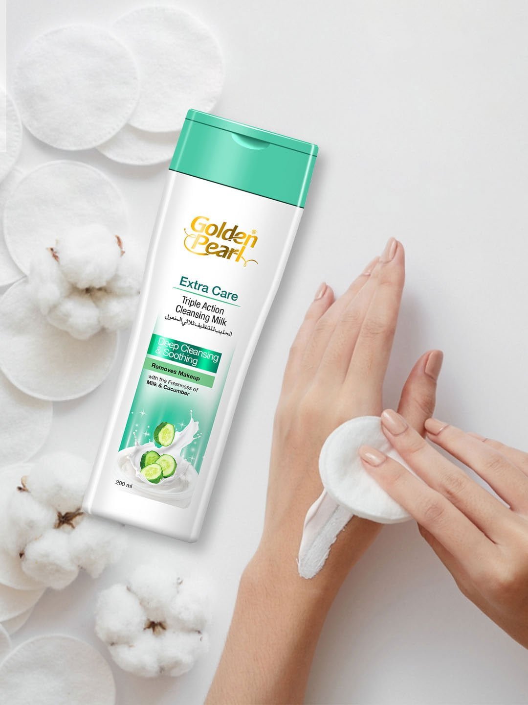 GOLDEN PEARL Triple Action Cleansing Milk