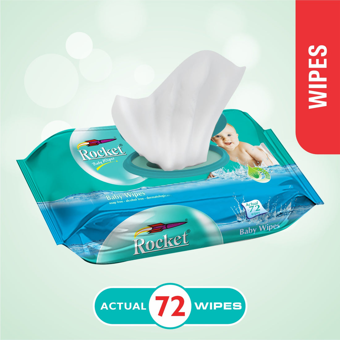 ROCKET Baby Wipes