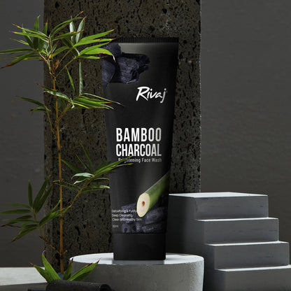 RIVAJ-UK Whitening Face Wash - Bamboo Charcoal