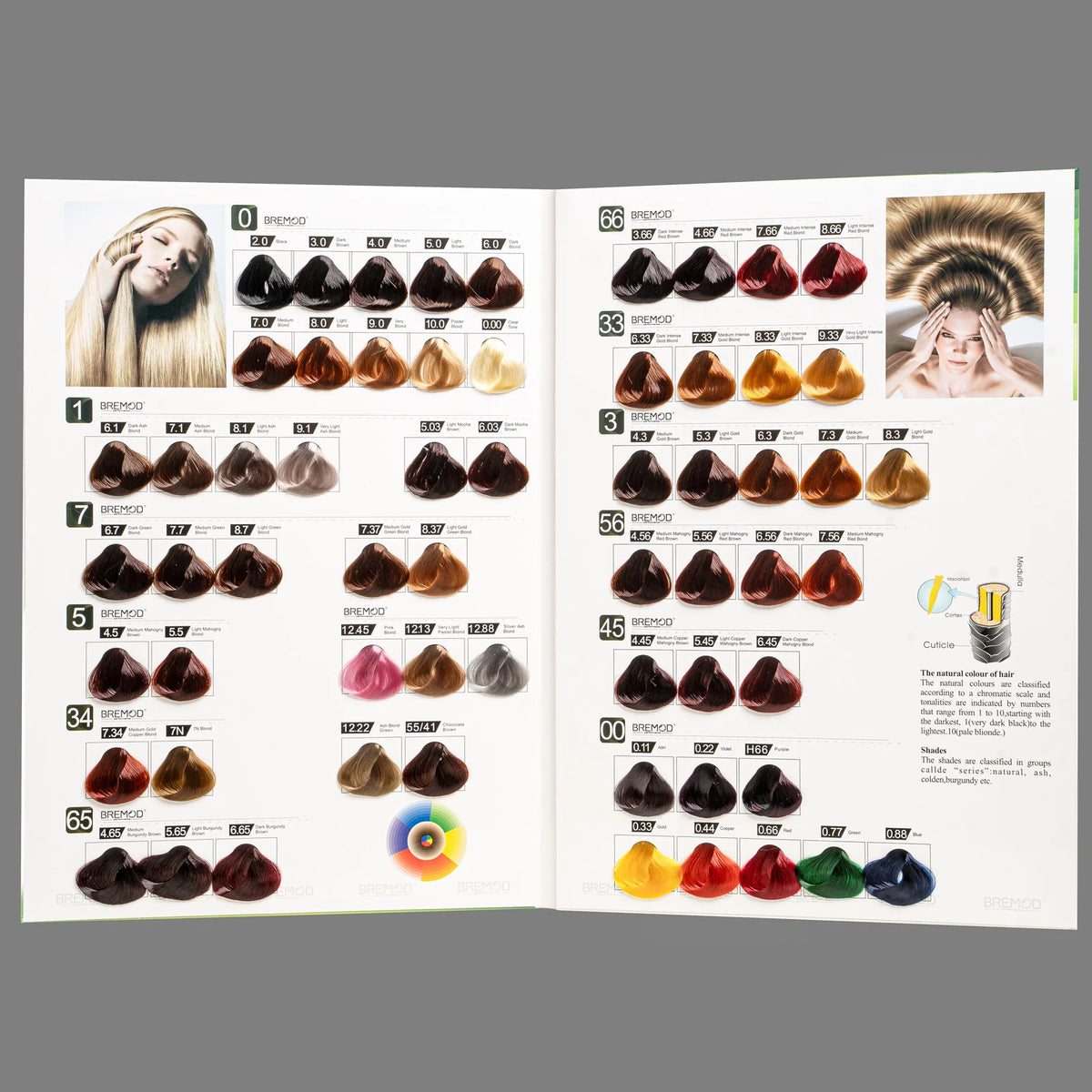BREMOD Hair Color Cream 100 ml