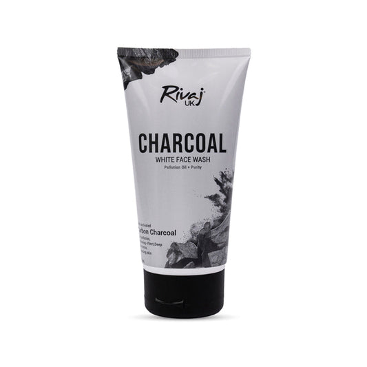 RIVAJ-UK Charcoal White Face Wash (100ml)