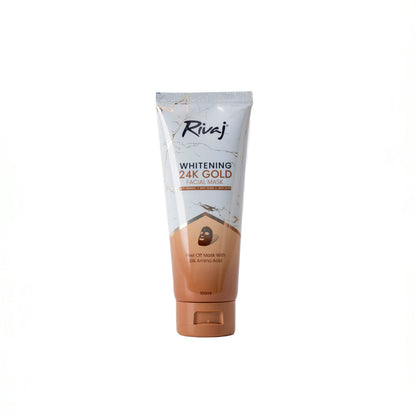 RIVAJ-UK Whitening 24K Gold Facial Mask 100ml