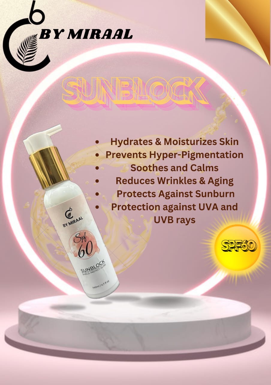 C6 BY MIRAAL SPF  60 SUNBLOCK