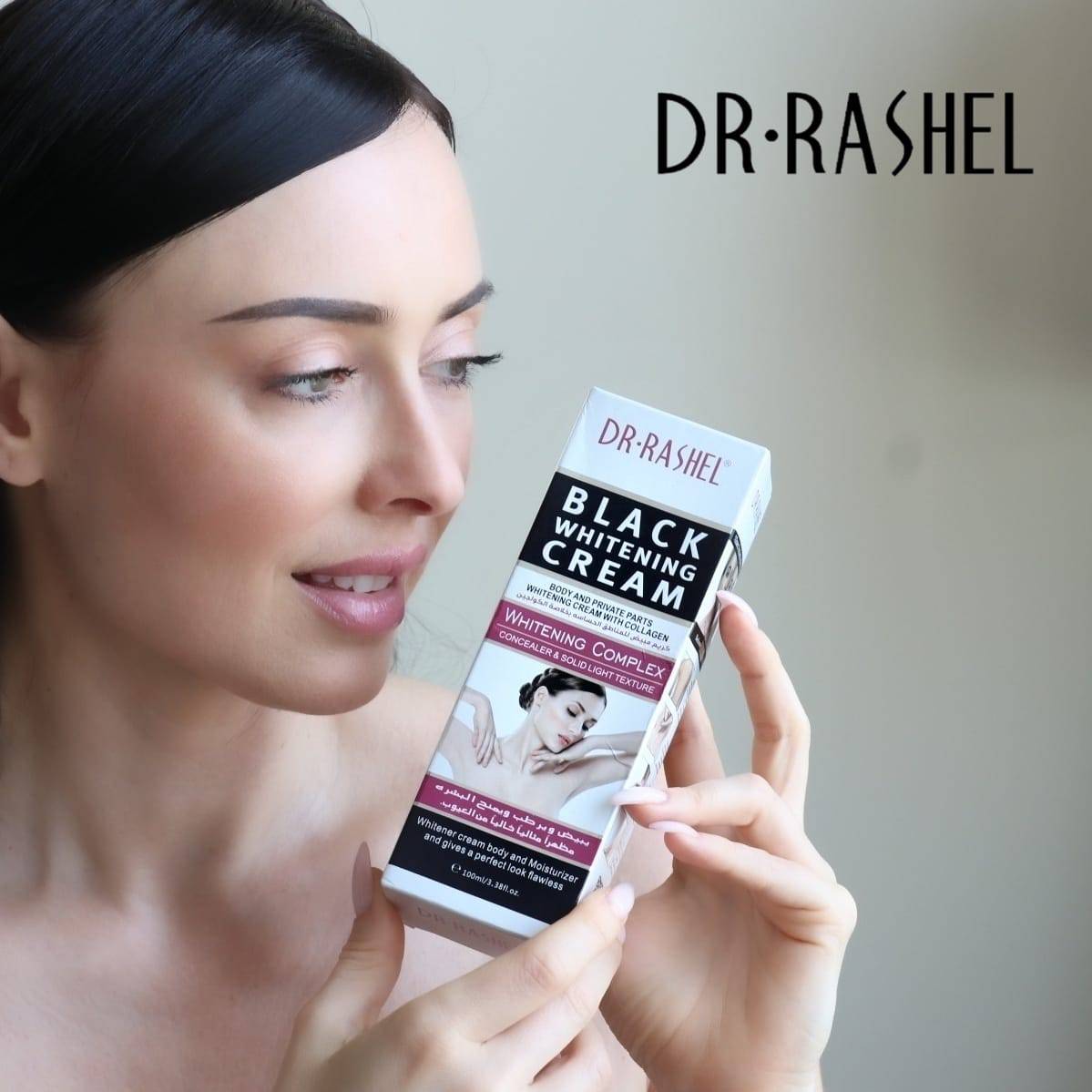 Dr. Rashel Black Whitening Cream Body & Private Parts with Collagen