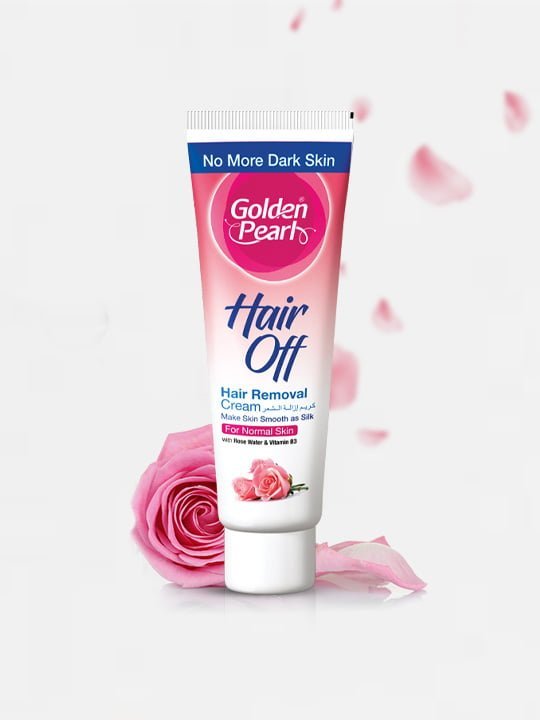 Golden Pearl Hair Off - Hair Removal Cream - Rose