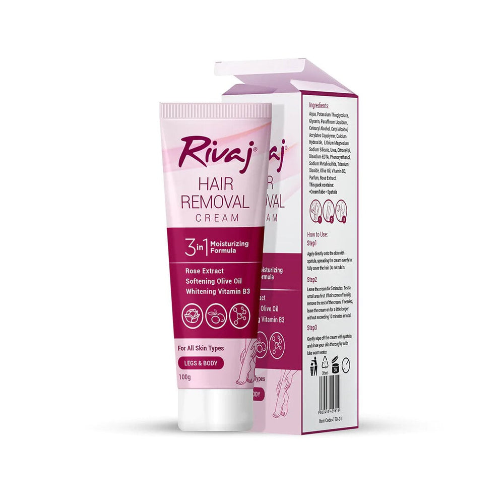RIVAJ-UK Hair Removal Cream (100 Grams)