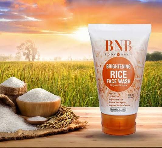 BNB Whitening Rice Extract Face Wash 120ml