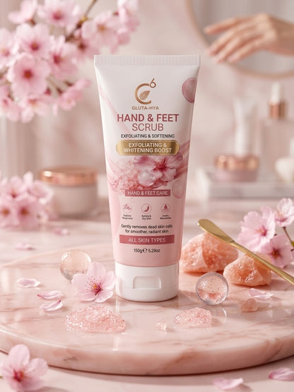 C6 BY MIRAAL GLUTA HYA HAND AND FEET SCRUB