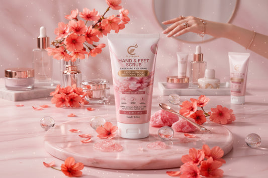 C6 BY MIRAAL GLUTA HYA HAND AND FEET SCRUB