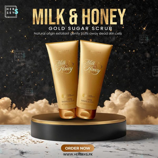 Oriflame Milk and Honey Smoothing Sugar Scrub Bundle ( 200 ML ) ( Pack Of 2 )