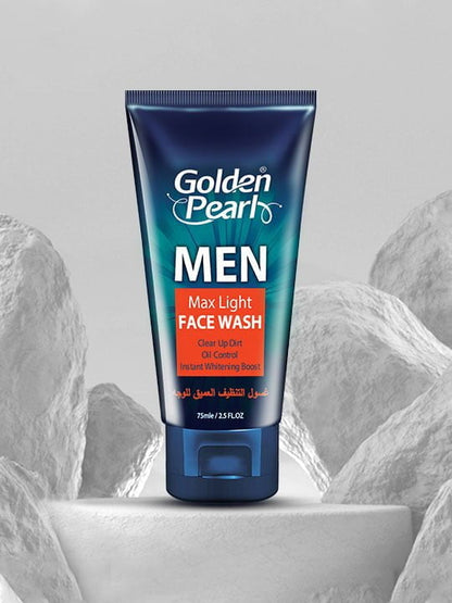 GOLDEN PEARL Max Light Men Face Wash