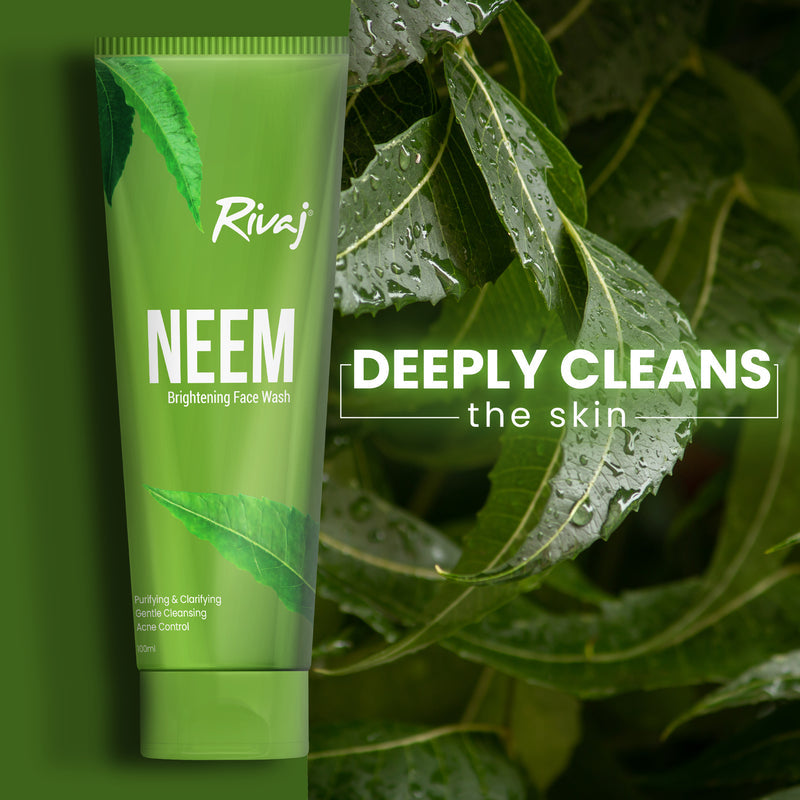 RIVAJ-UK Whitening Face Wash - Neem Extract