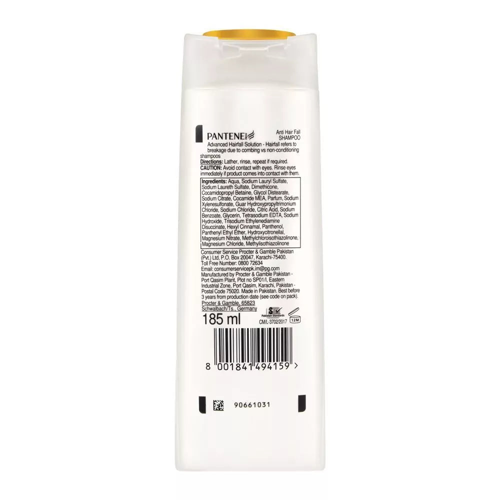 Pantene Advanced Hairfall Solution Anti Hairfall Shampoo, 185ml