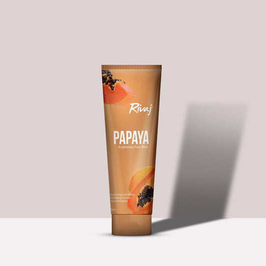 RIVAJ-UK Brightening Face Wash - Papaya Extract