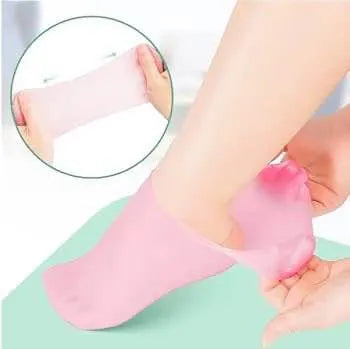 Silicone Exfoliating Foot and Hand Socks Gloves Set