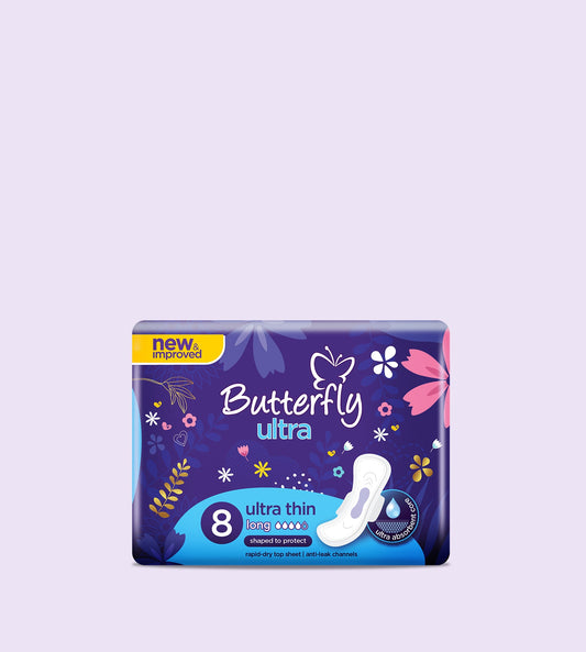 Butterfly Ultra-Thin Economy Pack Sanitary Packs