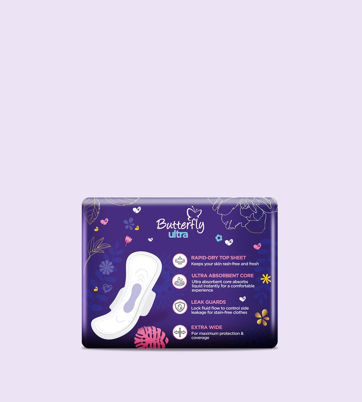 Butterfly Ultra-Thin Economy Pack Sanitary Packs