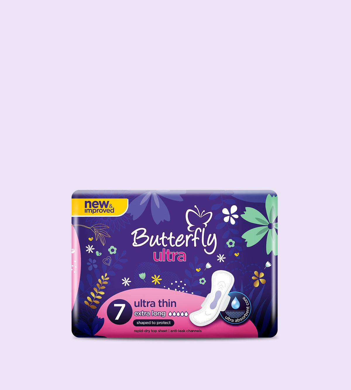 Butterfly Ultra-Thin Economy Pack Sanitary Packs
