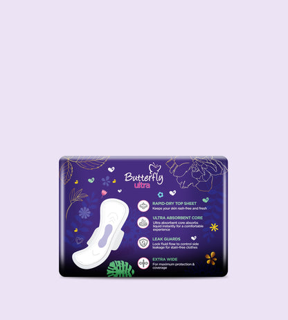 Butterfly Ultra-Thin Economy Pack Sanitary Packs