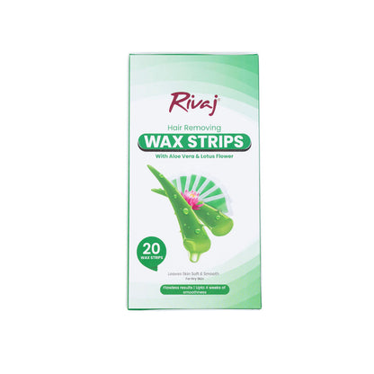 RIVAJ-UK Hair Removing Body Wax Strips