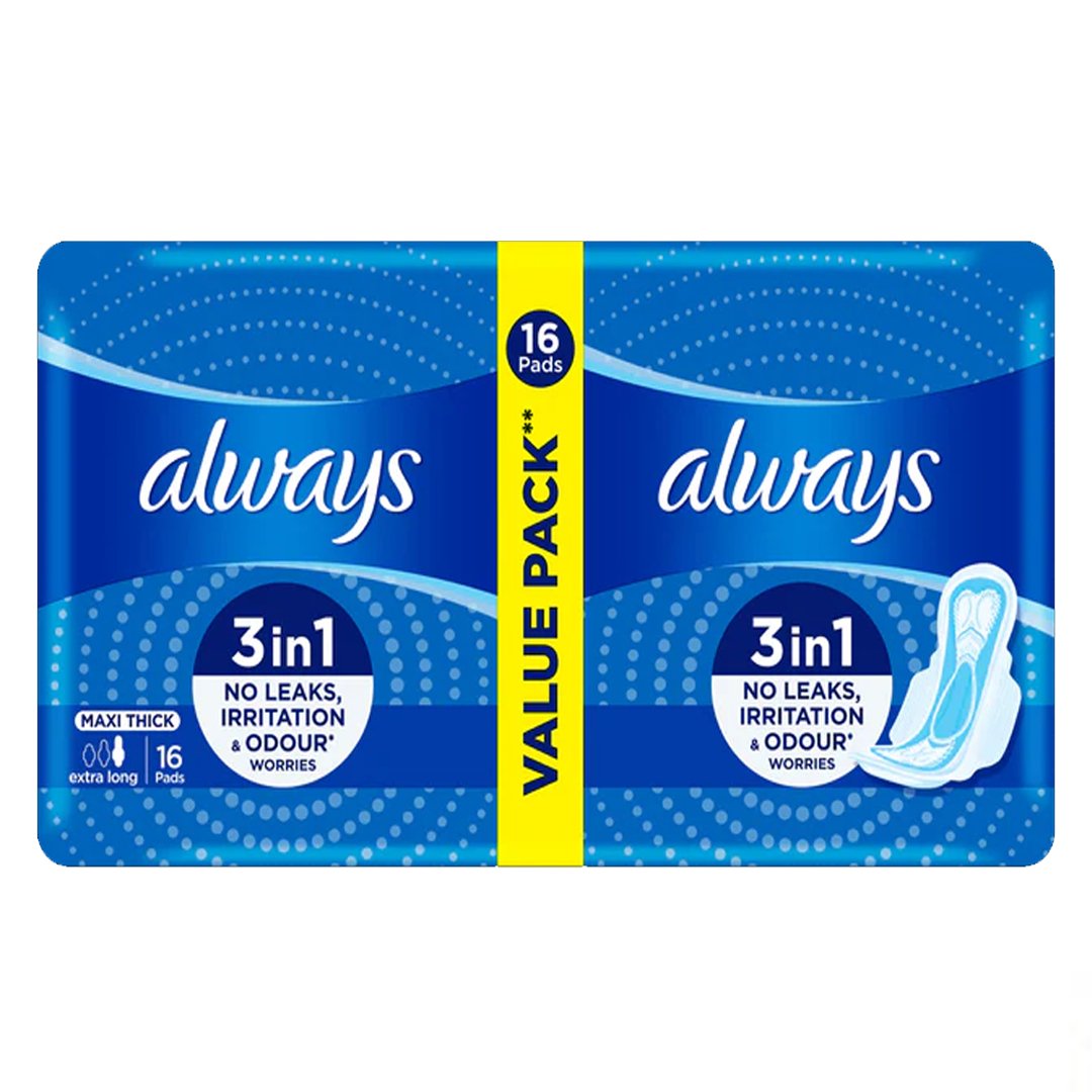 Always 3-in-1 Maxi Thick
