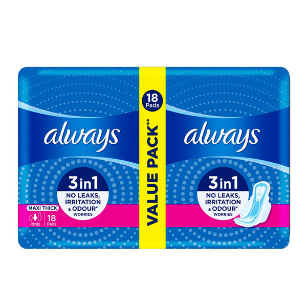 Always 3-in-1 Maxi Thick