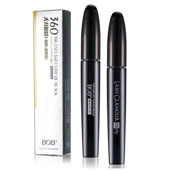 BOB 360 Big Eyelash Extreme Black Dense Mascara Waterproo