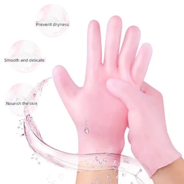 Silicone Exfoliating Foot and Hand Socks Gloves Set