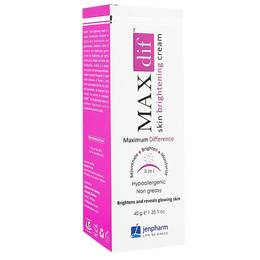 Maxdif Skin Brightening Cream, 40g - Jenpharm