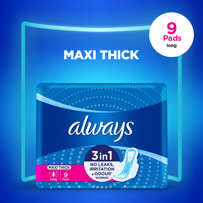Always 3-in-1 Maxi Thick