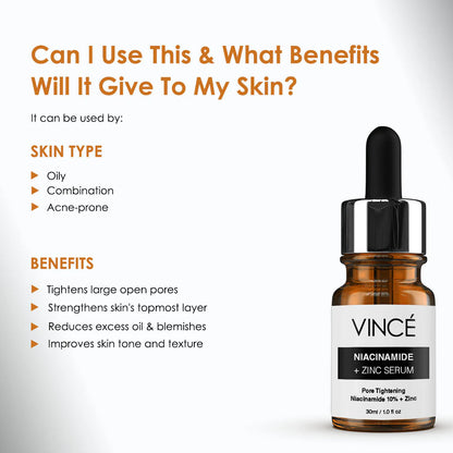 NIACINAMIDE + ZINC SERUM