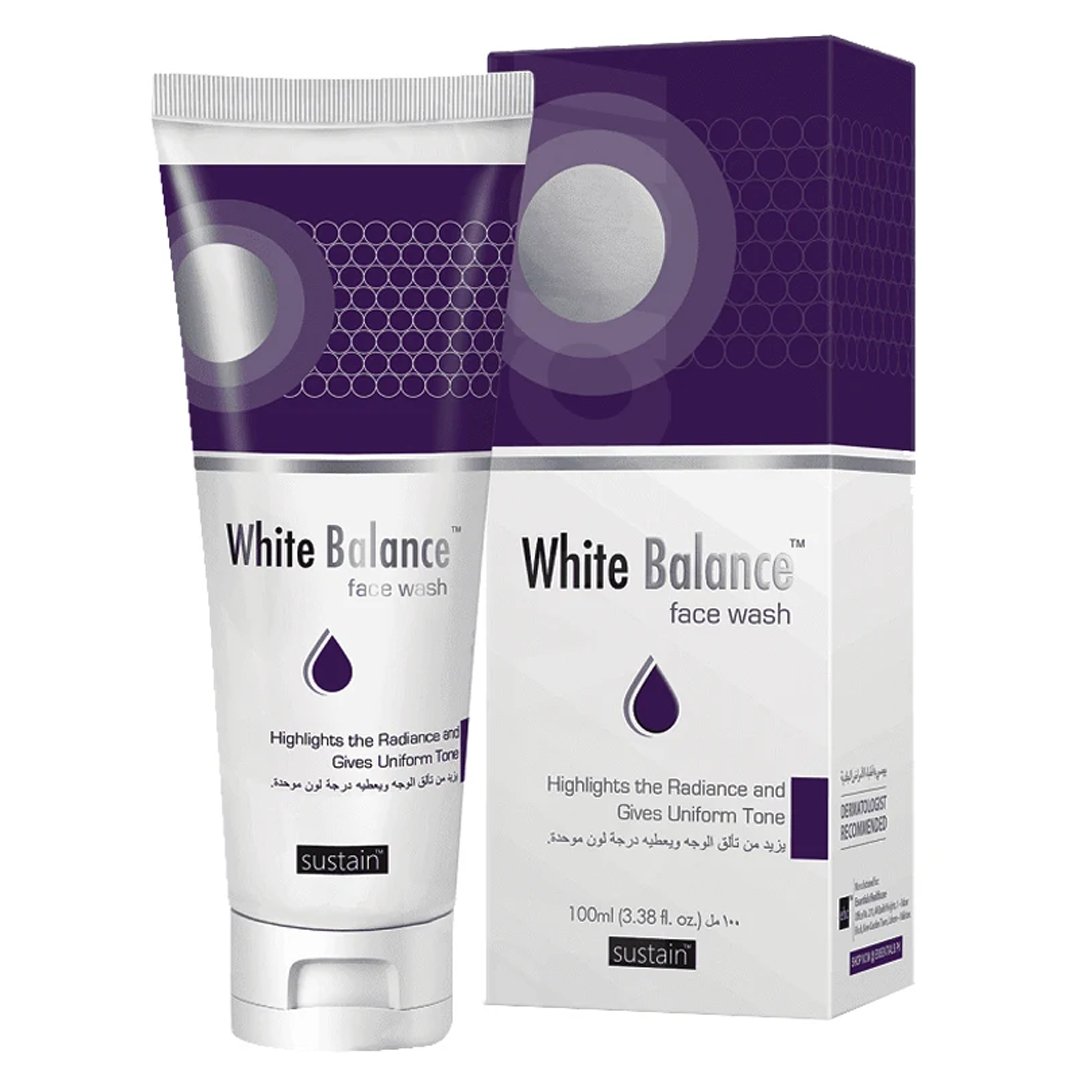 White Balance Face Wash, 100ml - Essentials Healthcare